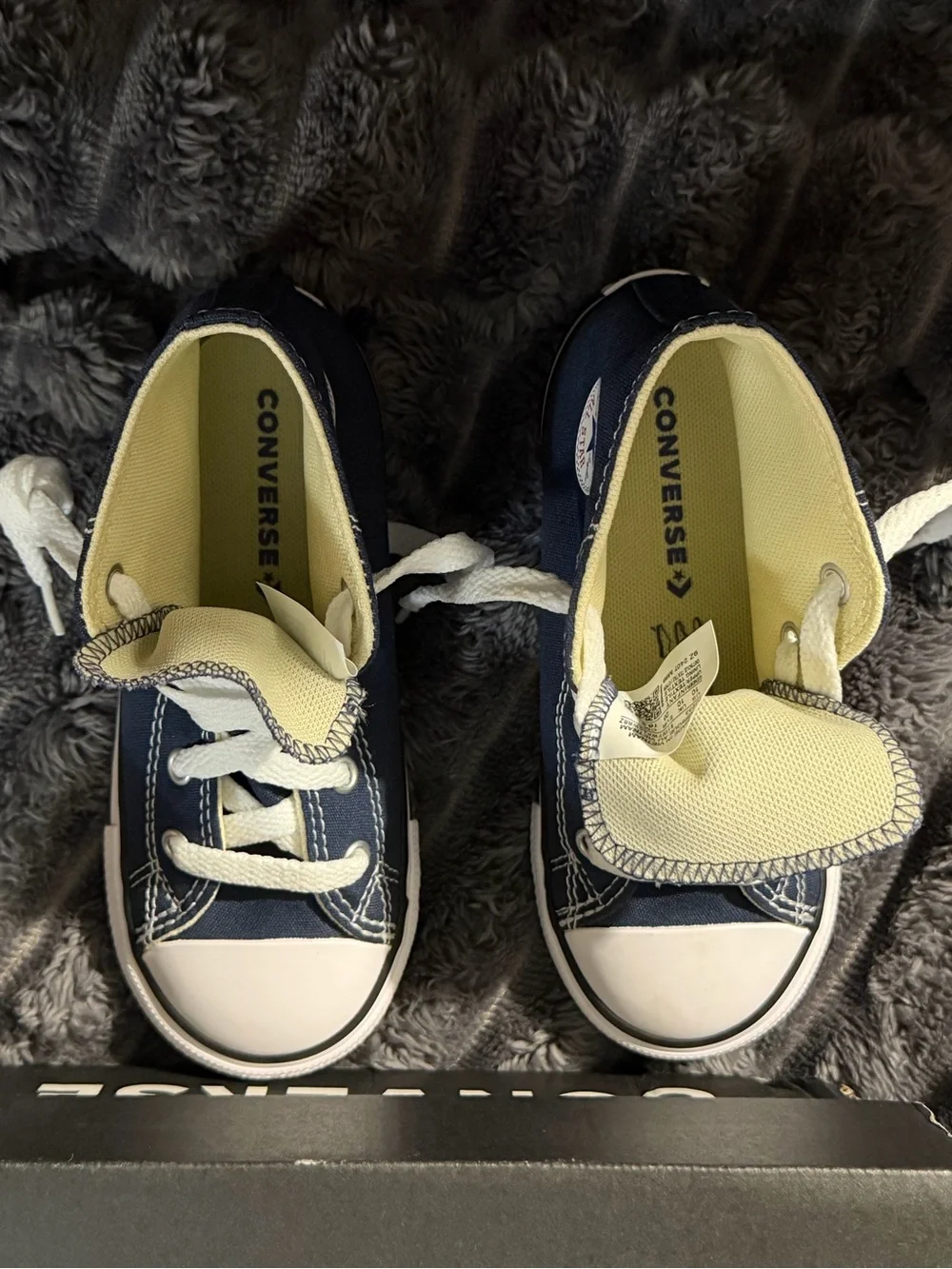 Converse Chuck Taylor All Star Hi High Top Canvas Sneaker Navy  US 10C New